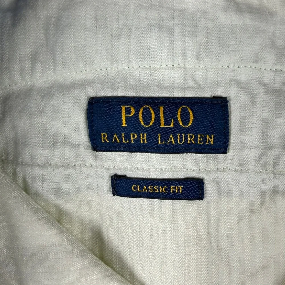 Polo Ralph Lauren Mens Green Oxford Cotton Classic Fit Shorts Size 40 Flat Front